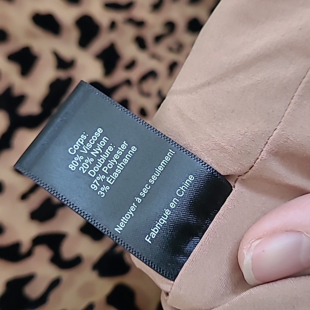 ASTR The Label Nikita Burnout Leopard Print Ruched Mini Dress Med NWT Mob Wife - Picture 11 of 14